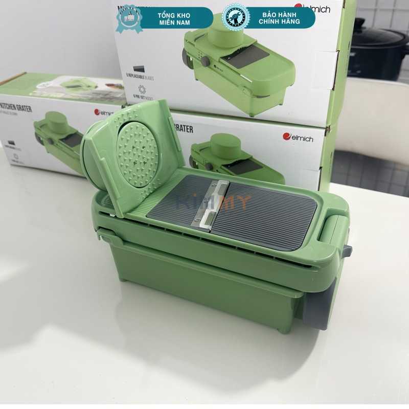 Bộ bào - gọt rau củ đa năng 5 món Elmich EL8426